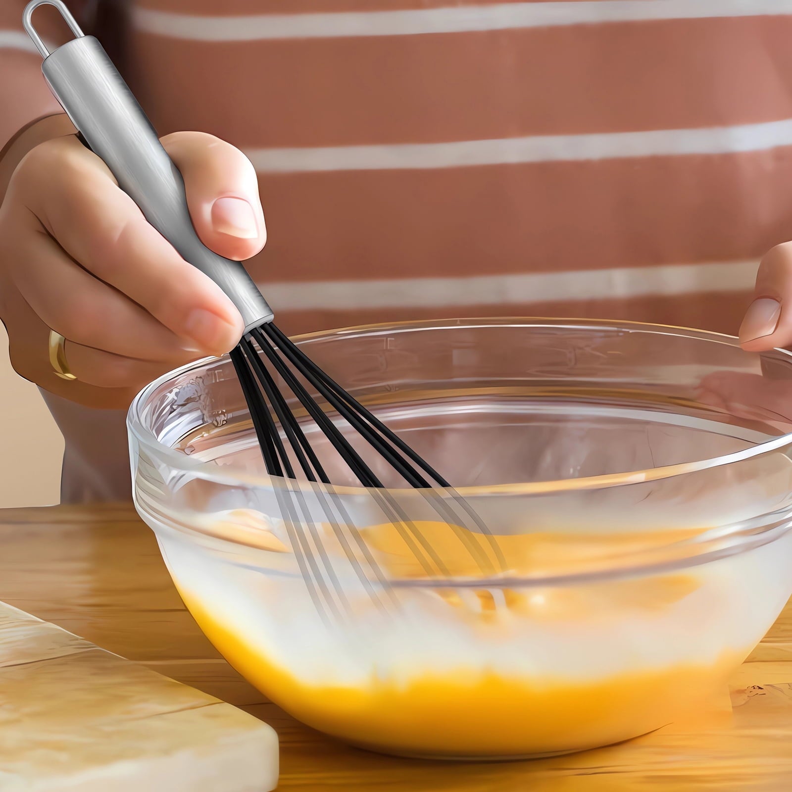 Black Silicone Cooking Utensils Set - 446°F Heat Resistant Kitchen Utensils,Turner Tongs,Spatula,Spoon,Brush,Whisk,Ki... - Image 5